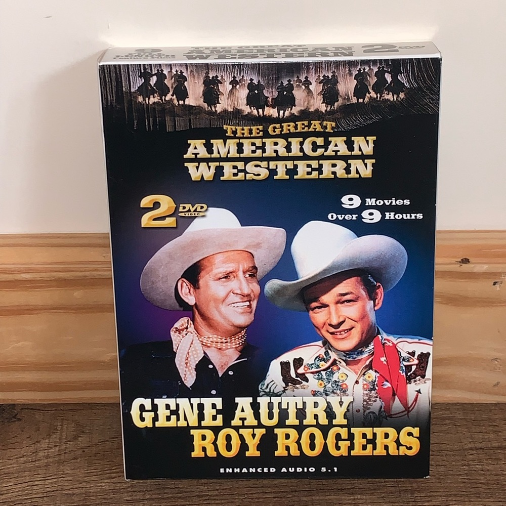 The Great American Western 2 Dvd 9 movies set